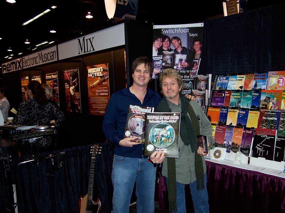 With Jon Anderson of Yes