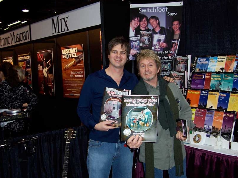 With Jon Anderson of Yes