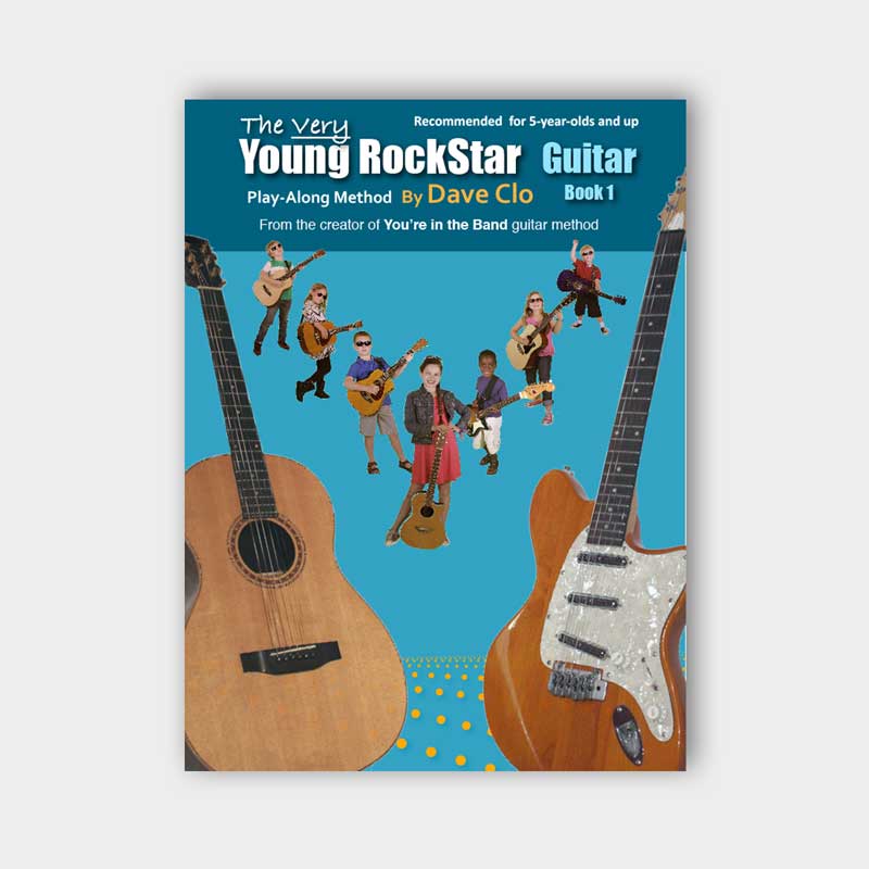 The Very Young Rockstar: Guitar Method Book 1